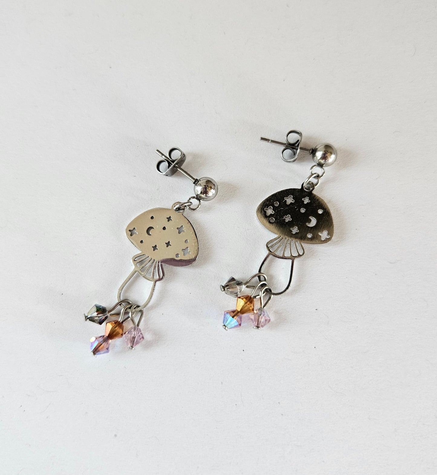 Boucles d'oreilles Champignons