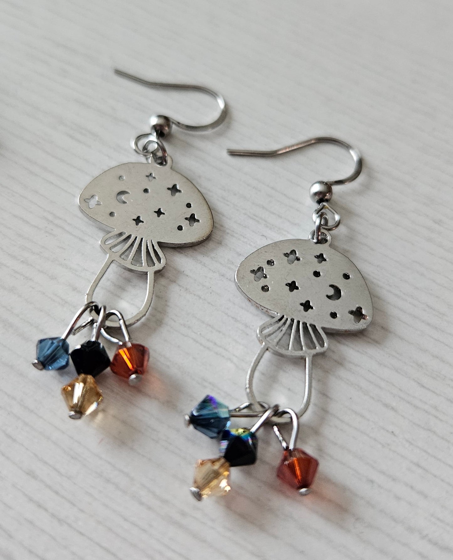 Boucles d'oreilles Champignons