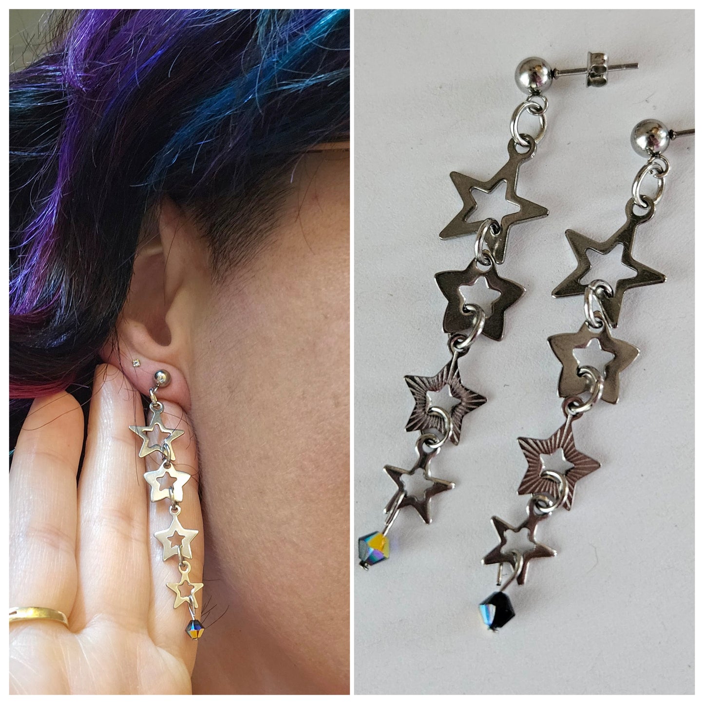 Boucles d'oreilles "Fais un voeu!"