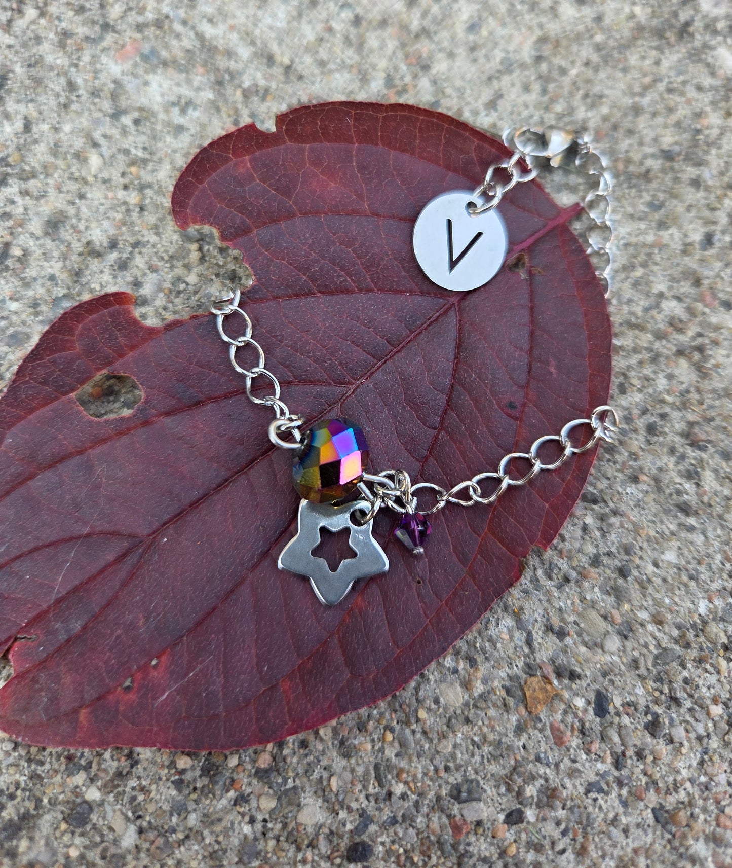 Bracelet et chaîne de cheville Étoile dans la nuit 🌠