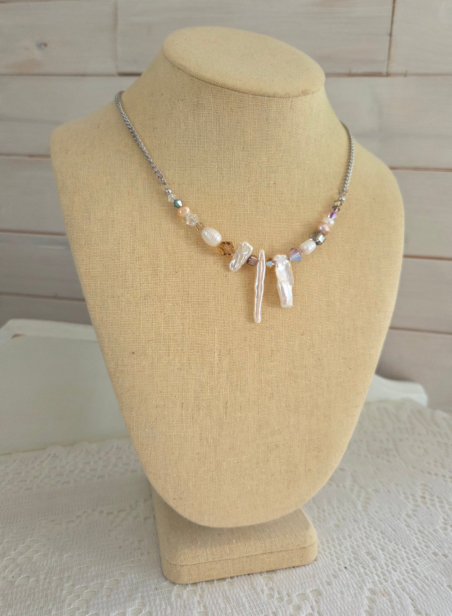 Collier Crystal d'écume