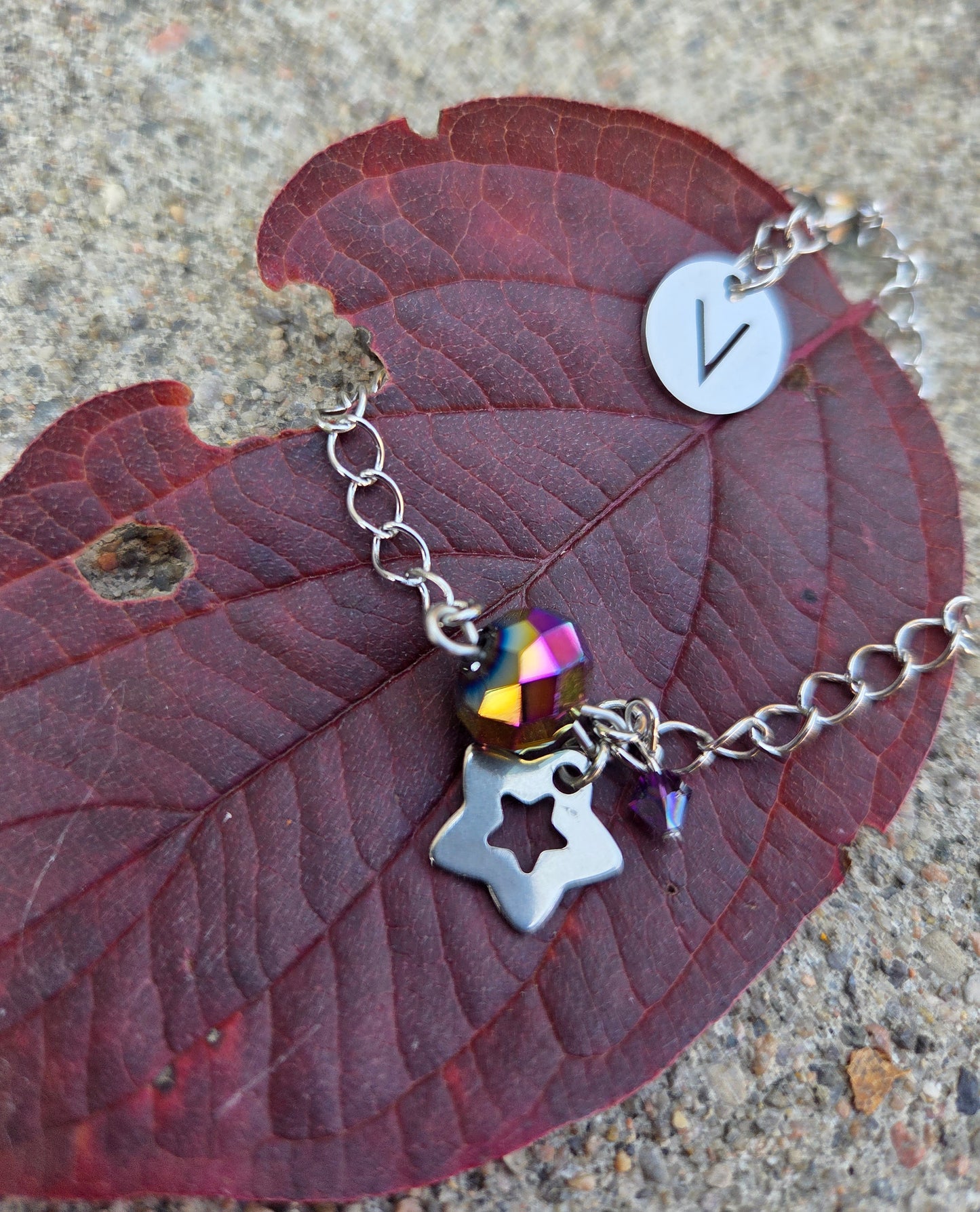 Bracelet et chaîne de cheville Étoile dans la nuit 🌠