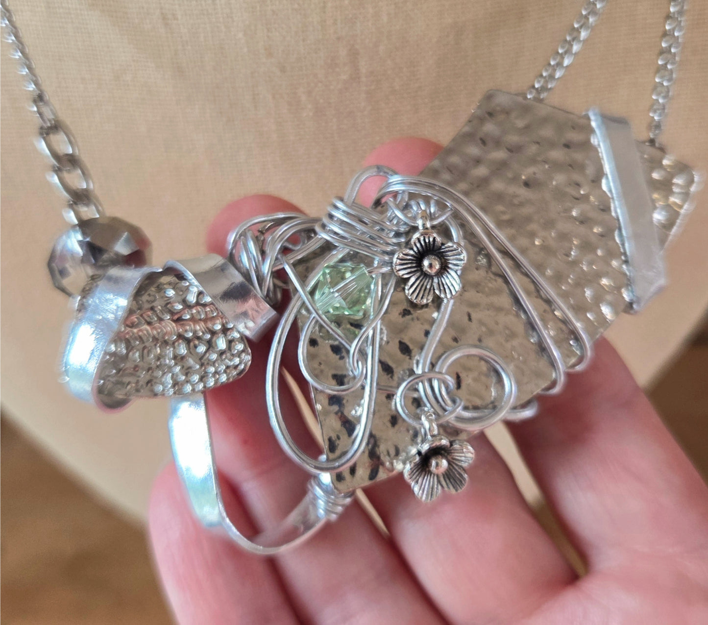 Collier Rosée d'argent
