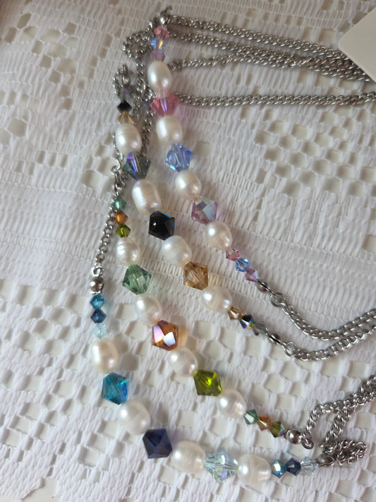 Collier Nymphe (4 perles)