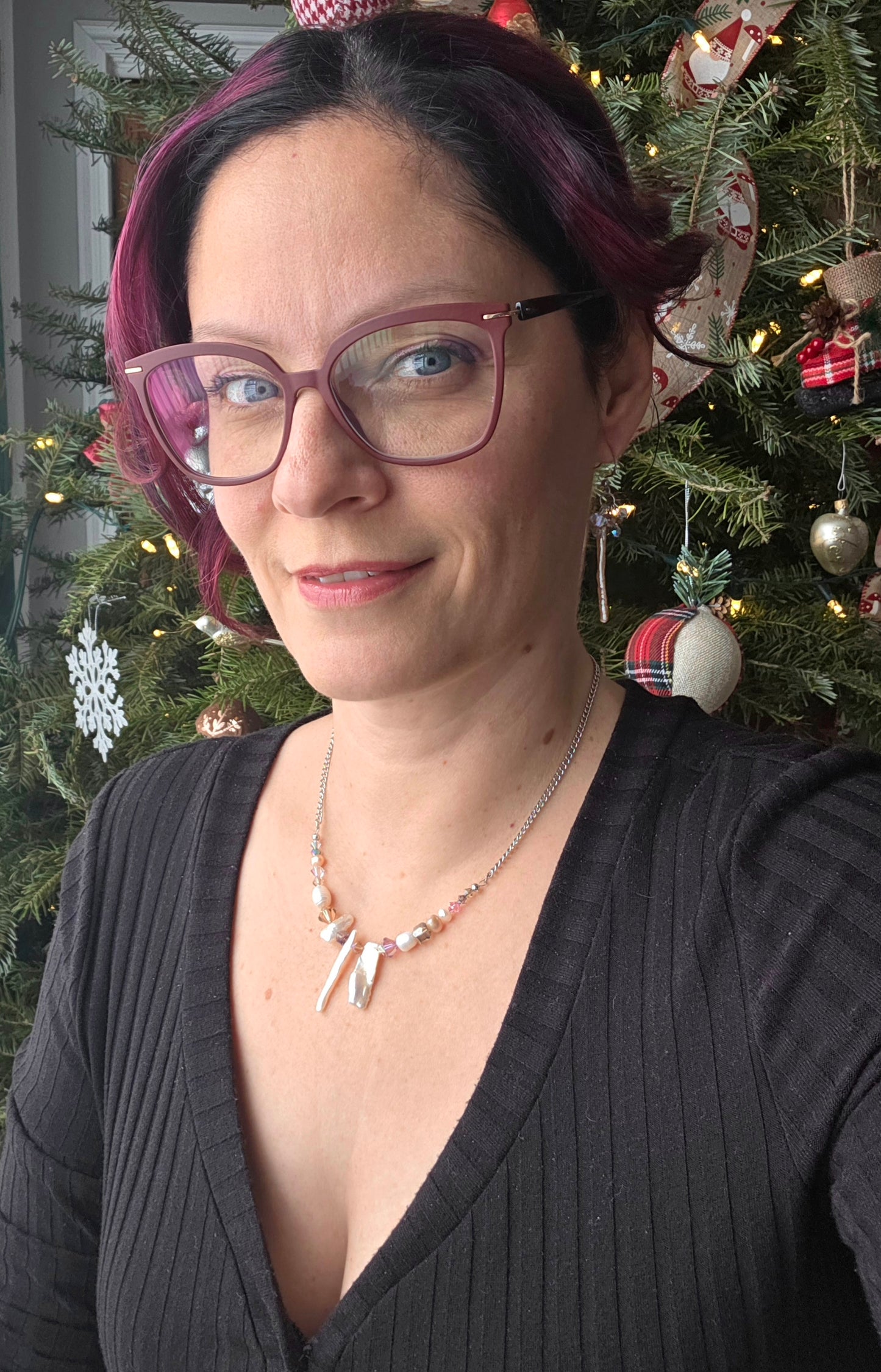Collier Crystal d'écume
