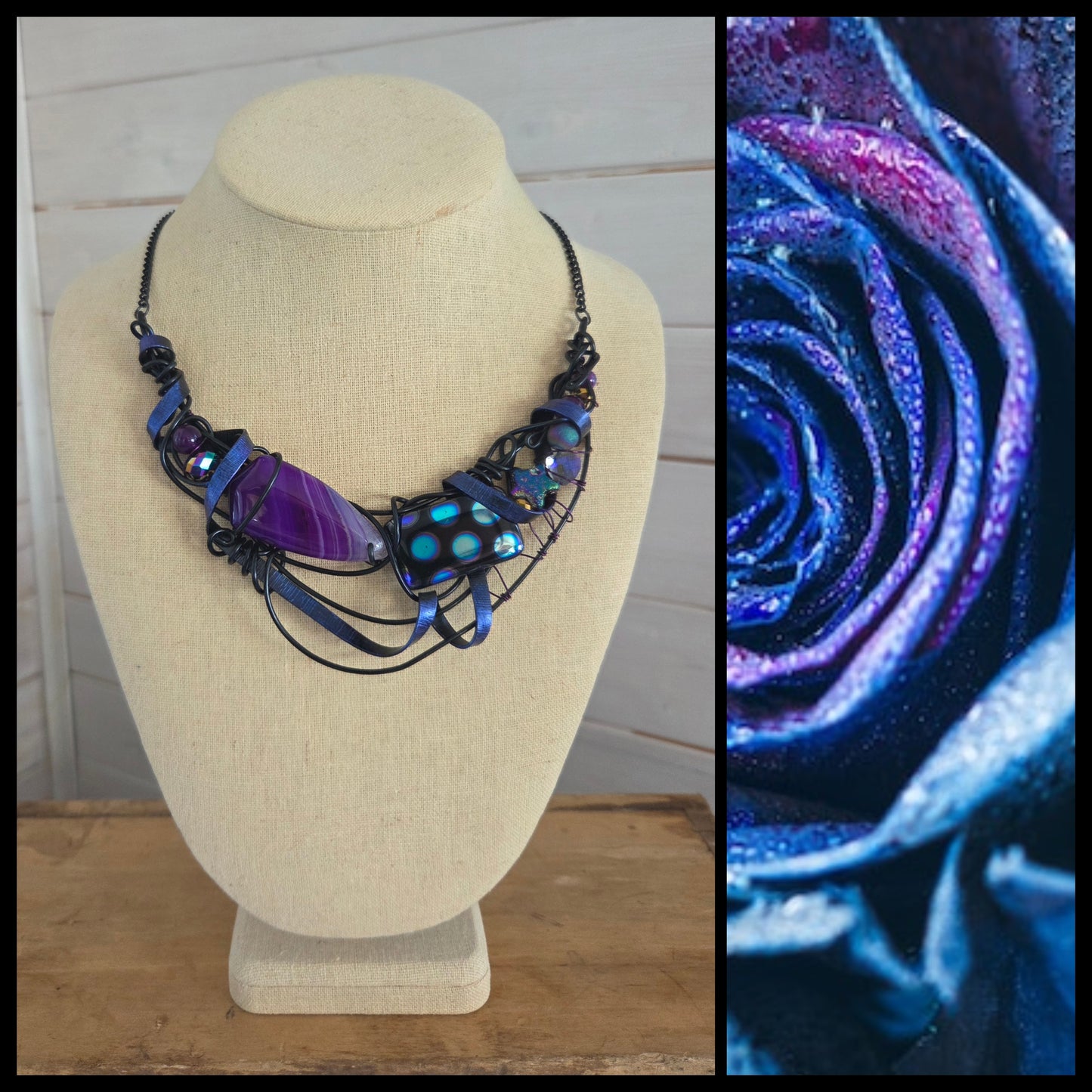 Collier Crazy Purple