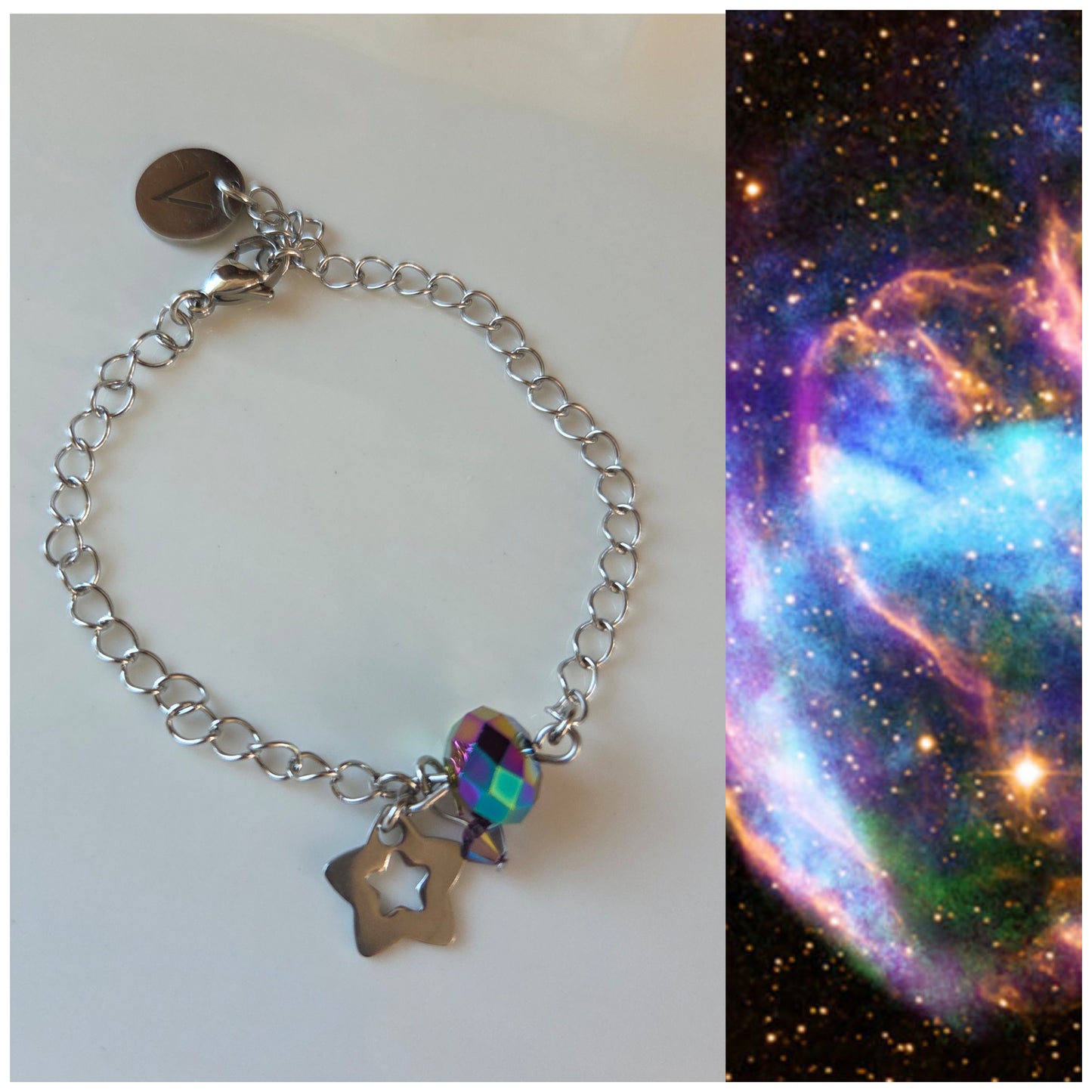 Bracelet et chaîne de cheville Étoile dans la nuit 🌠