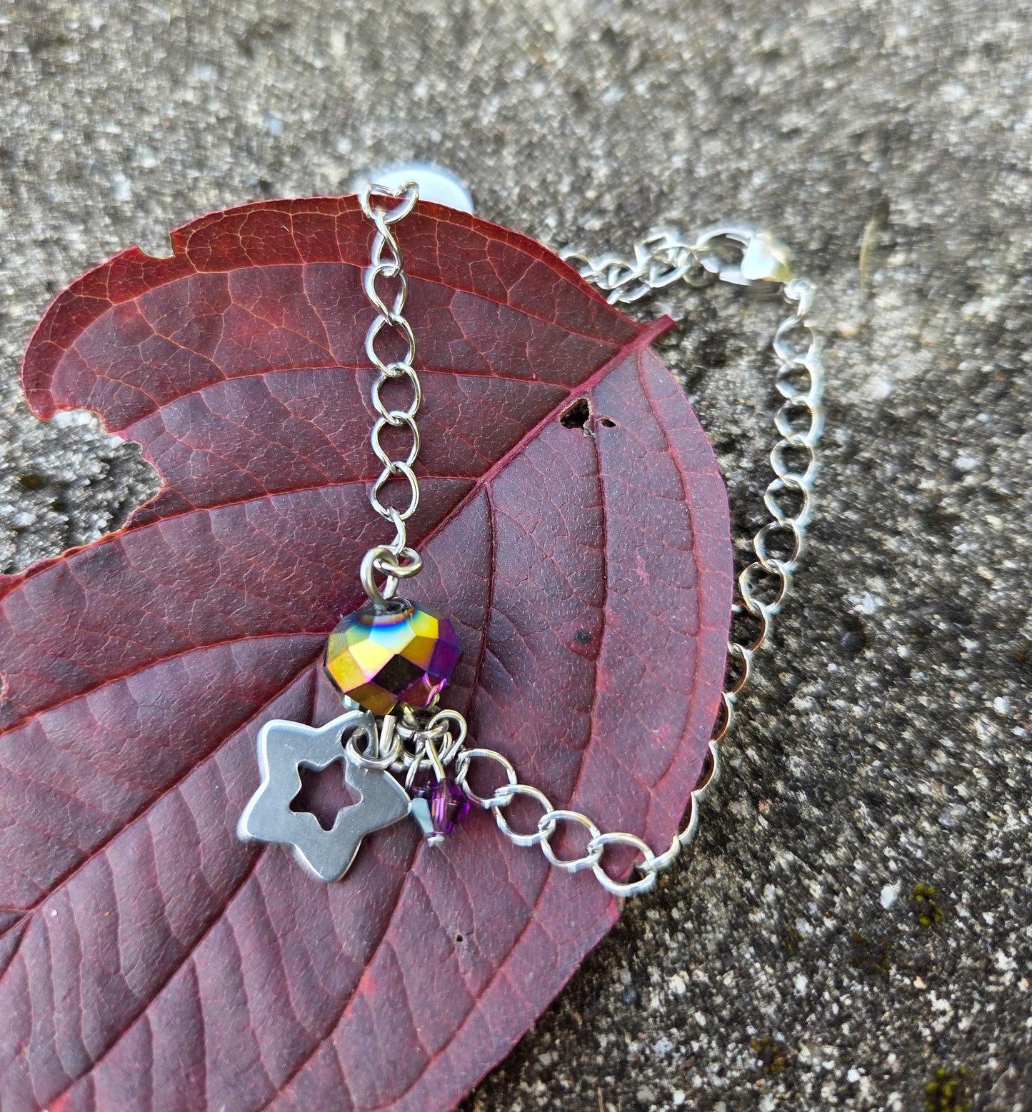 Bracelet et chaîne de cheville Étoile dans la nuit 🌠