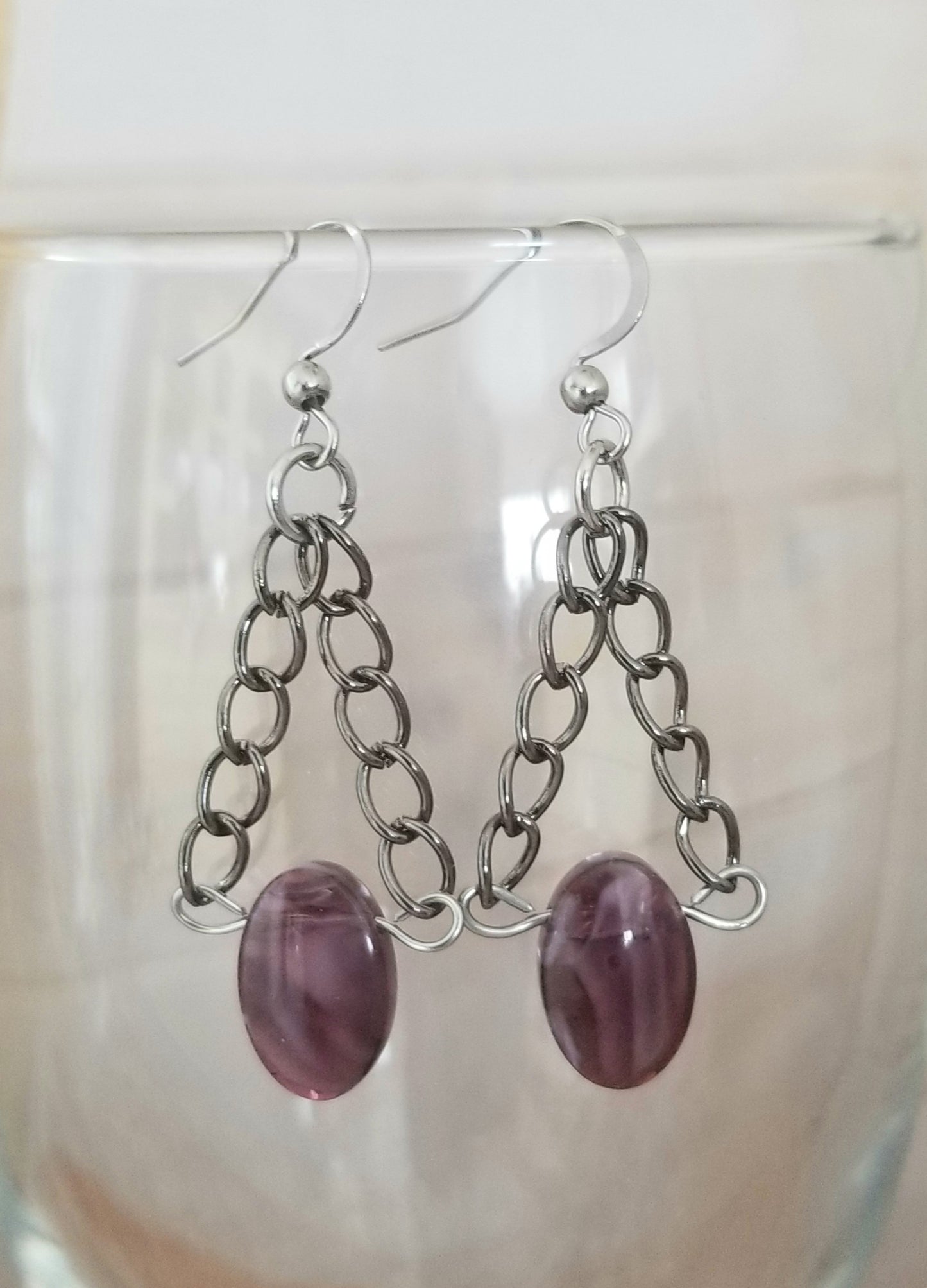 Boucles d'oreilles assorties