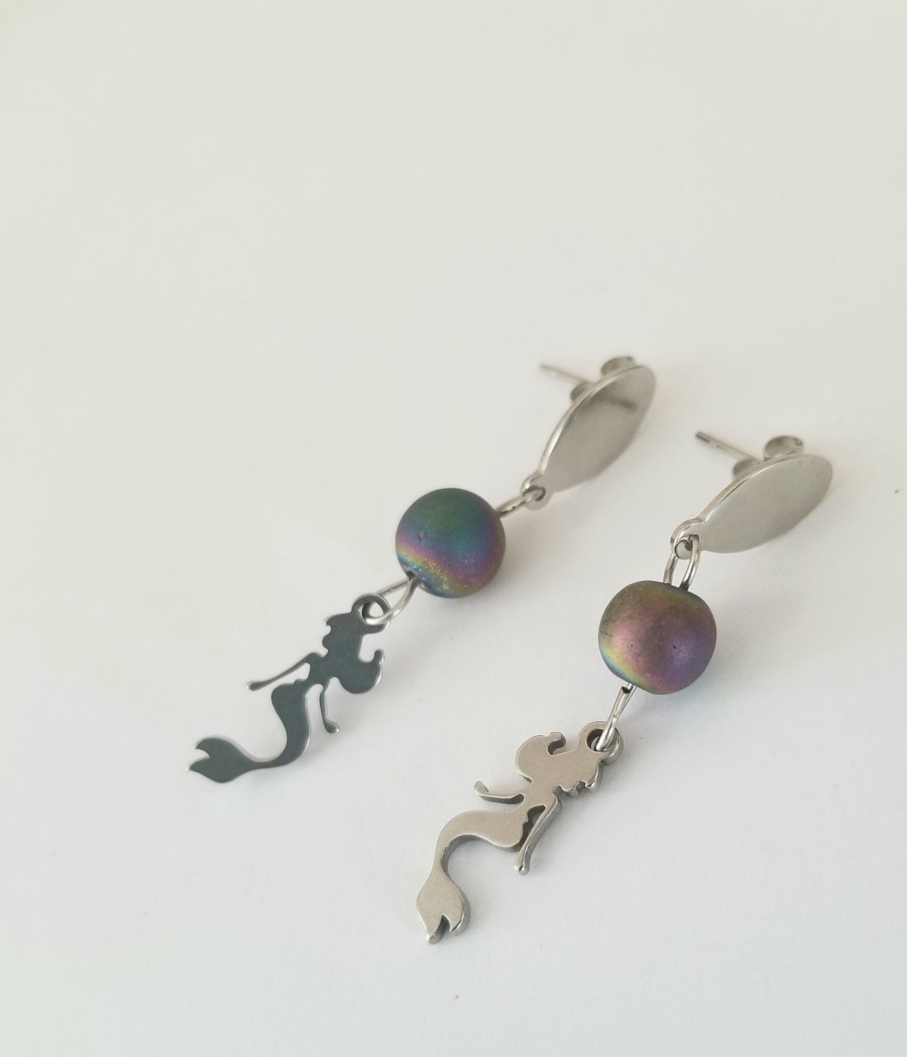 Ensemble de collier, bracelet et boucles d'oreilles Coeur de Sirène
