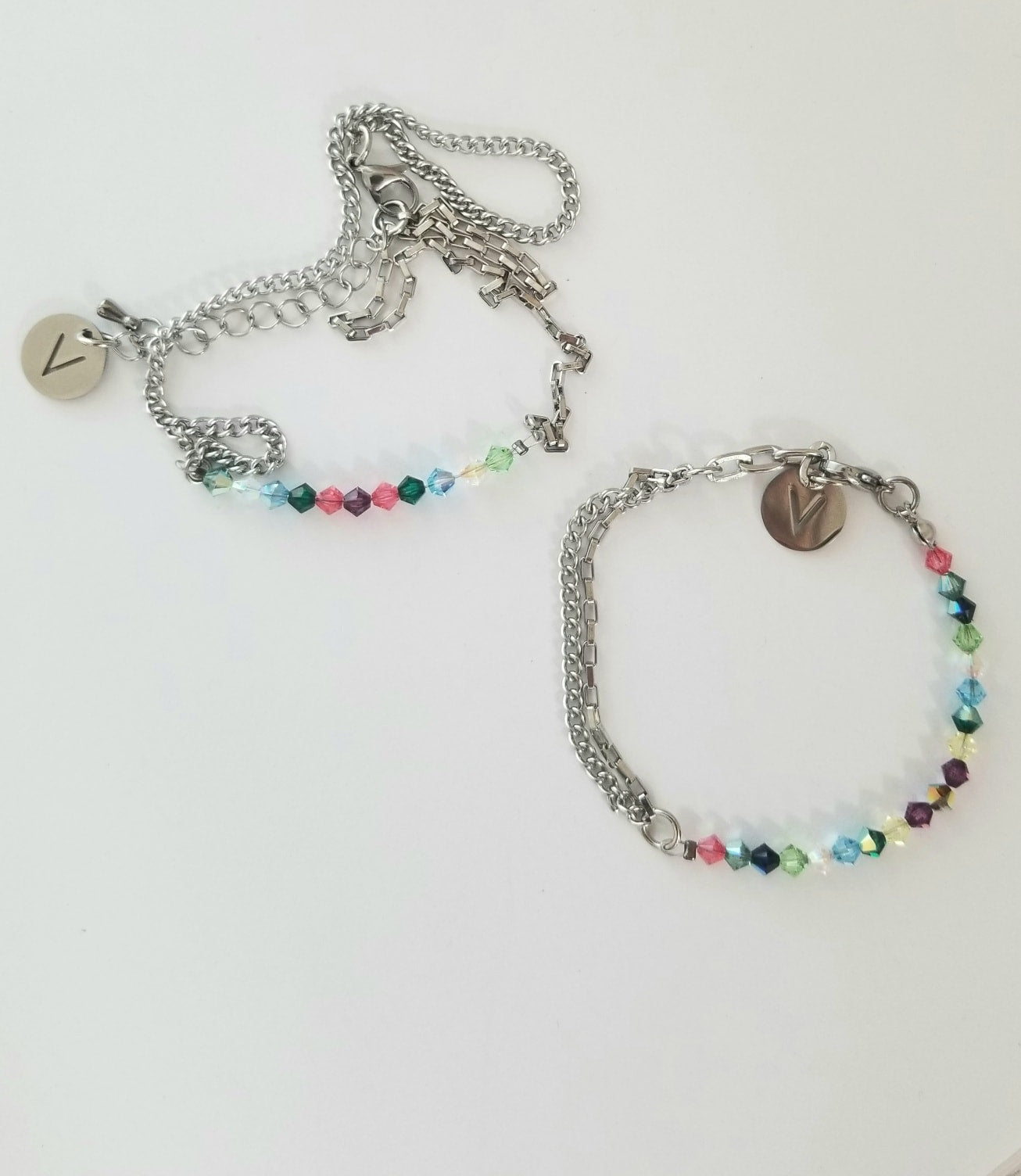 Ensemble collier et bracelet Swarovski