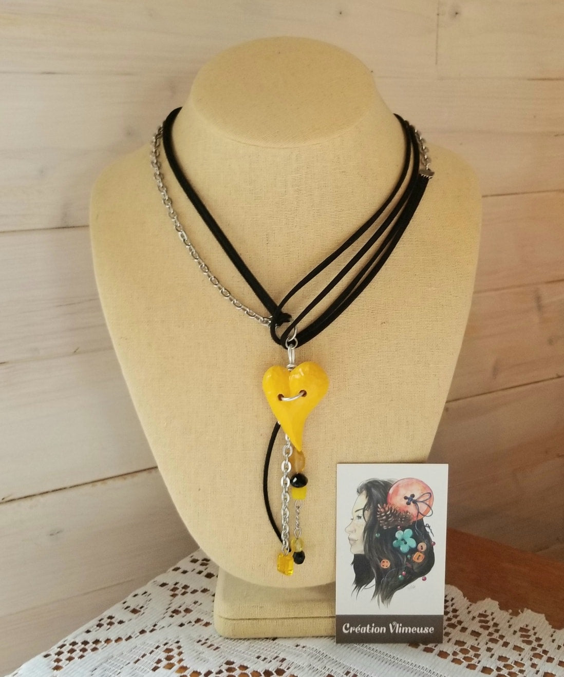Collier Co-Coeur 2 en 1