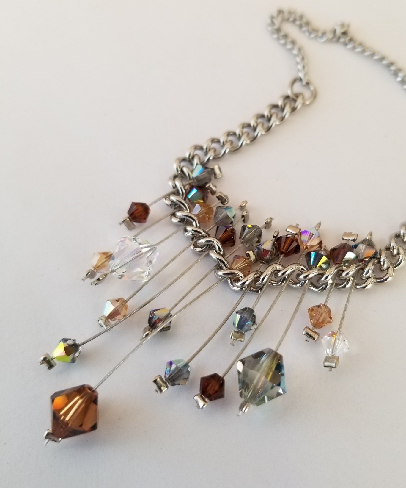 Collier Pluie de Swarovski