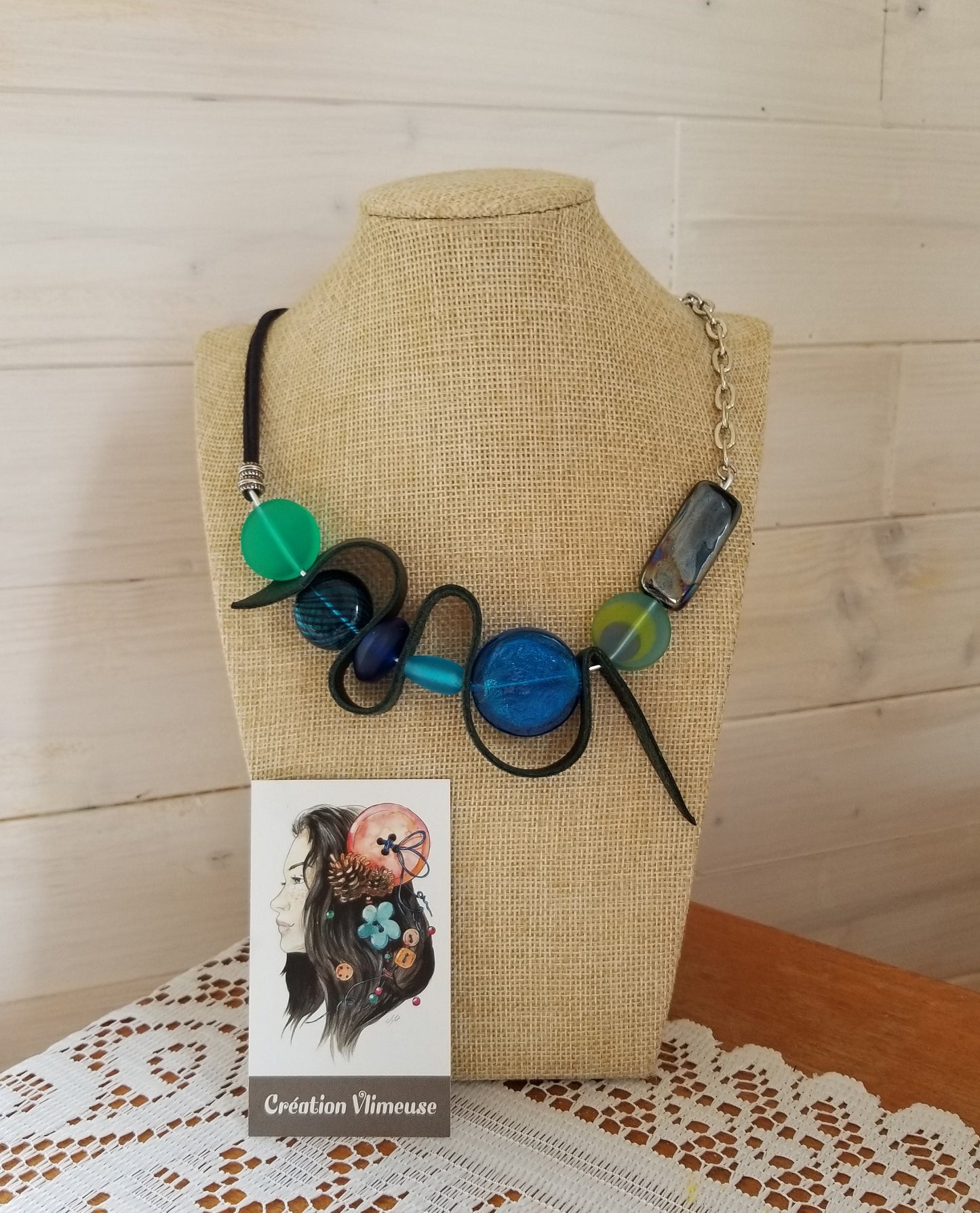 Collier Ruban-Belle personnalisé