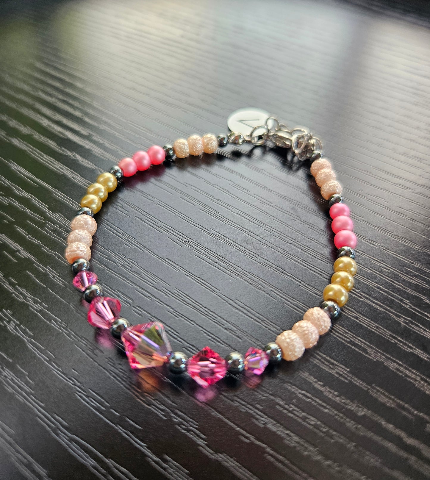 Bracelet Péché Mignon Rose