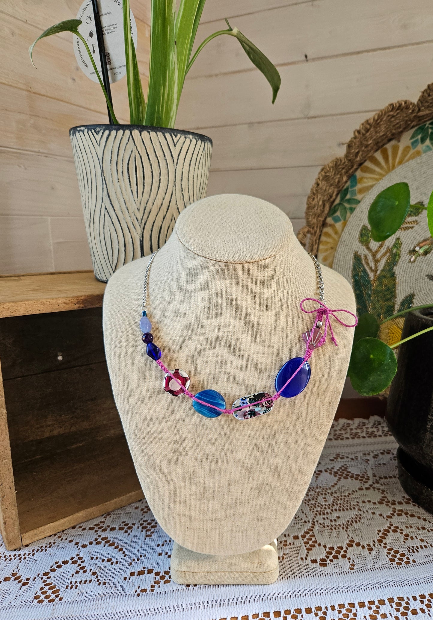 Collier Graffiti Floral