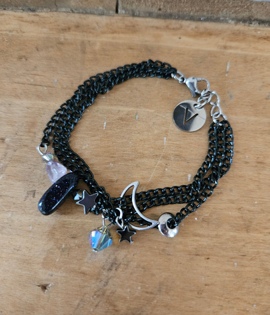 Bracelet Crystal Moon