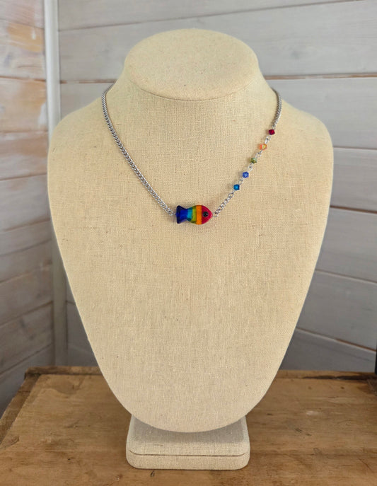 Collier Poisson Arc-en-ciel