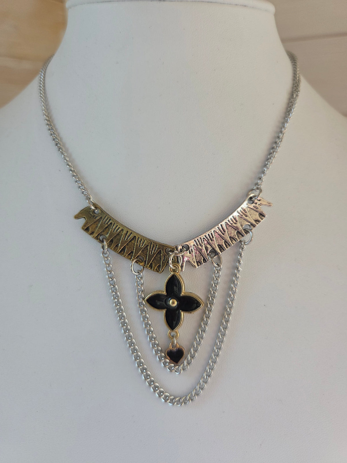 Collier Chic Recyc fleur