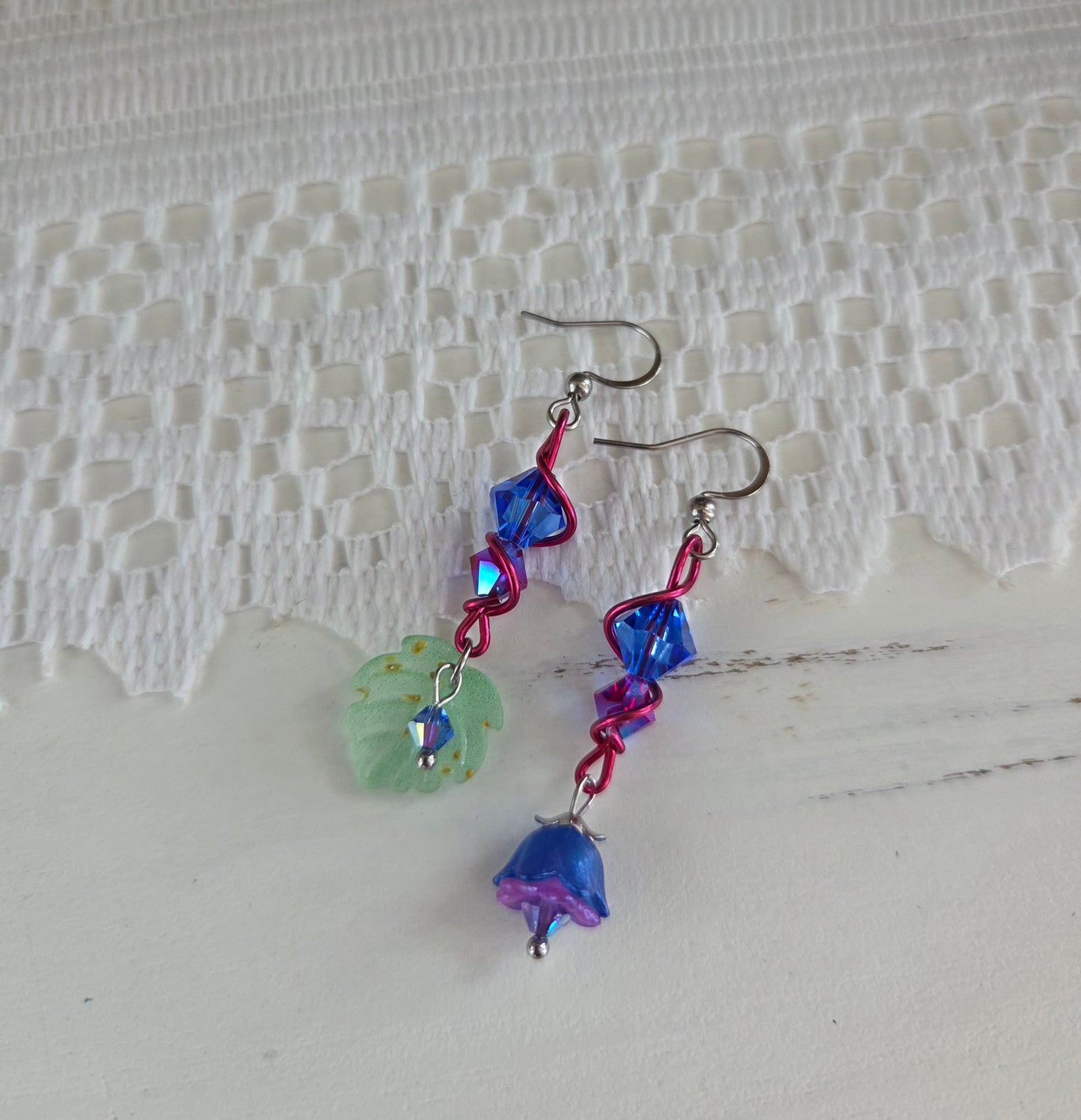 Boucles d'oreilles Rosée