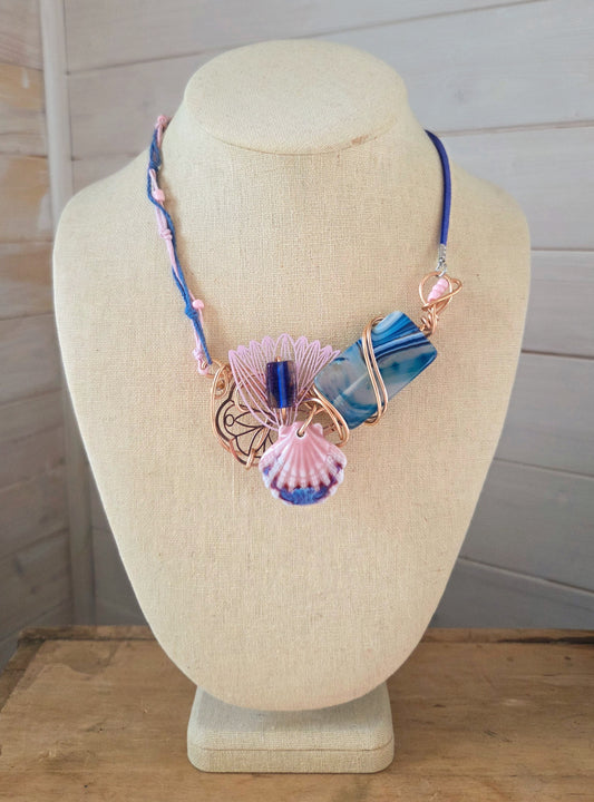 Collier Lagune Rosée
