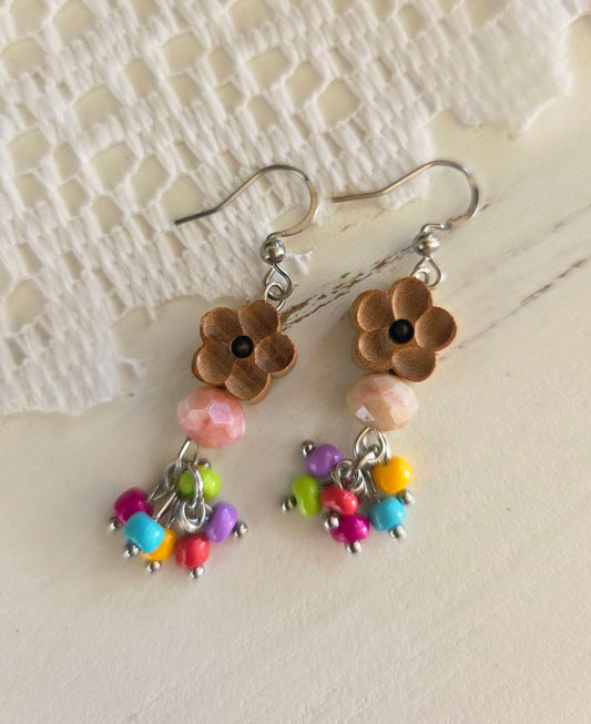 Boucles d'oreilles Flower Power