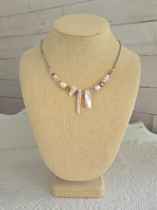 Collier Crystal d'écume