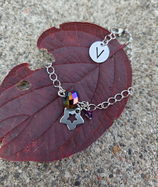 Bracelet et chaîne de cheville Étoile dans la nuit 🌠