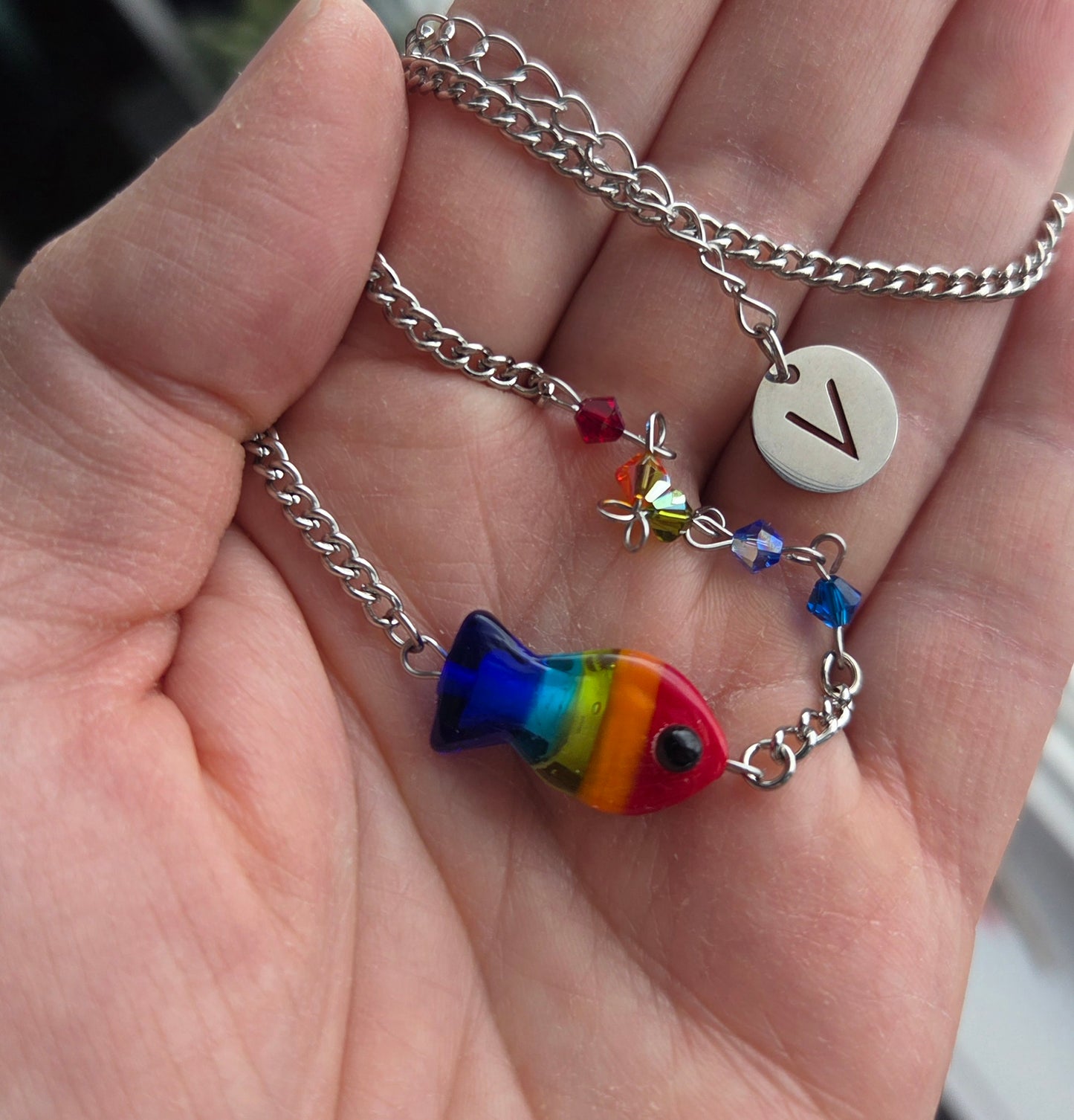 Collier Poisson Arc-en-ciel