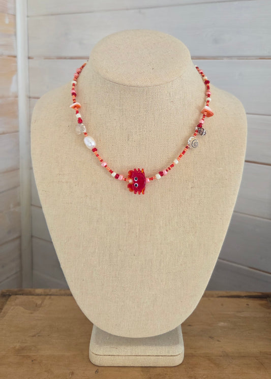 Collier Crabe coquin
