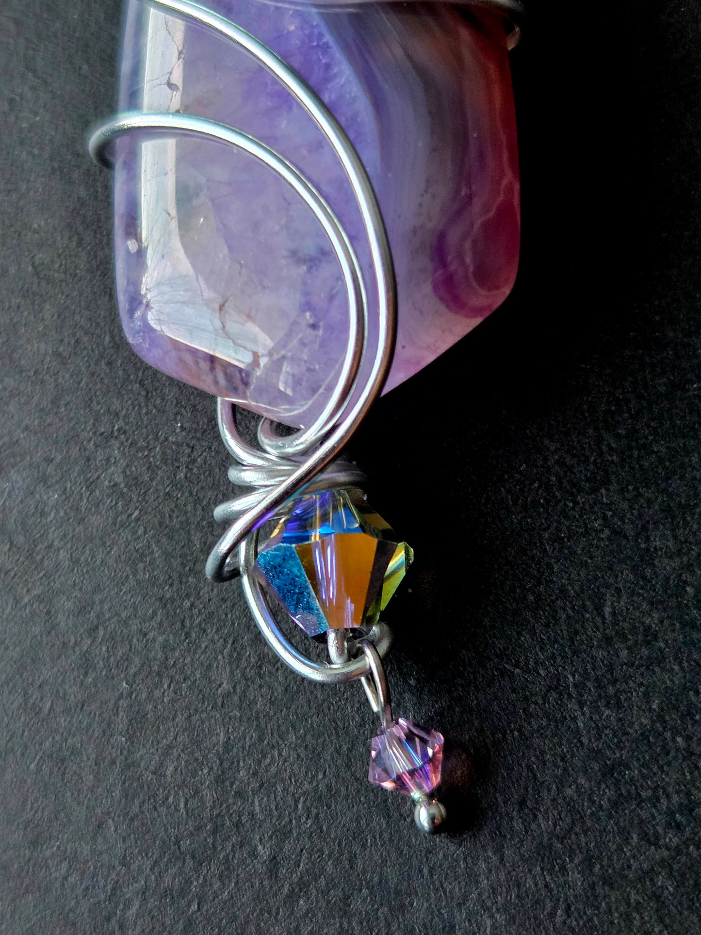 Collier Féerique mauve