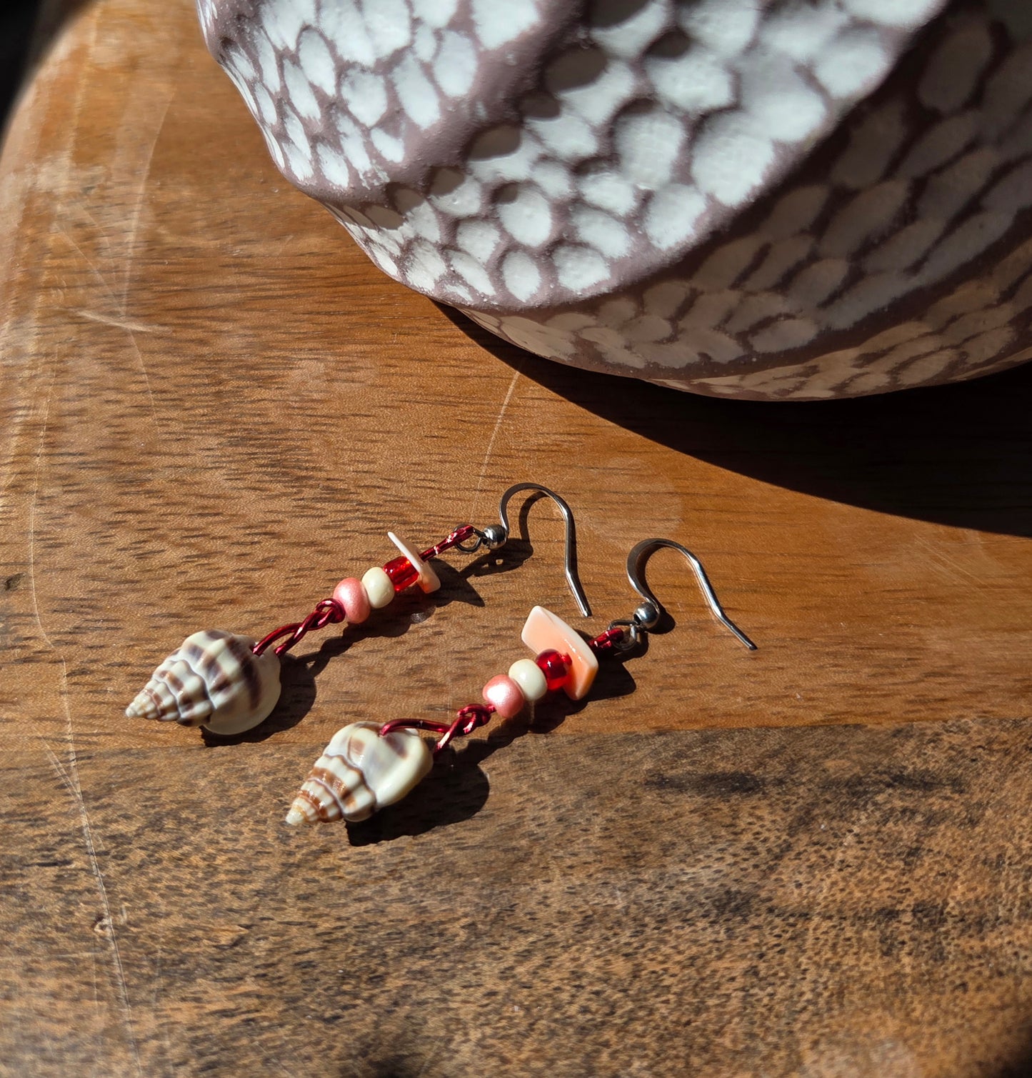 Boucles d'oreilles Coquillage