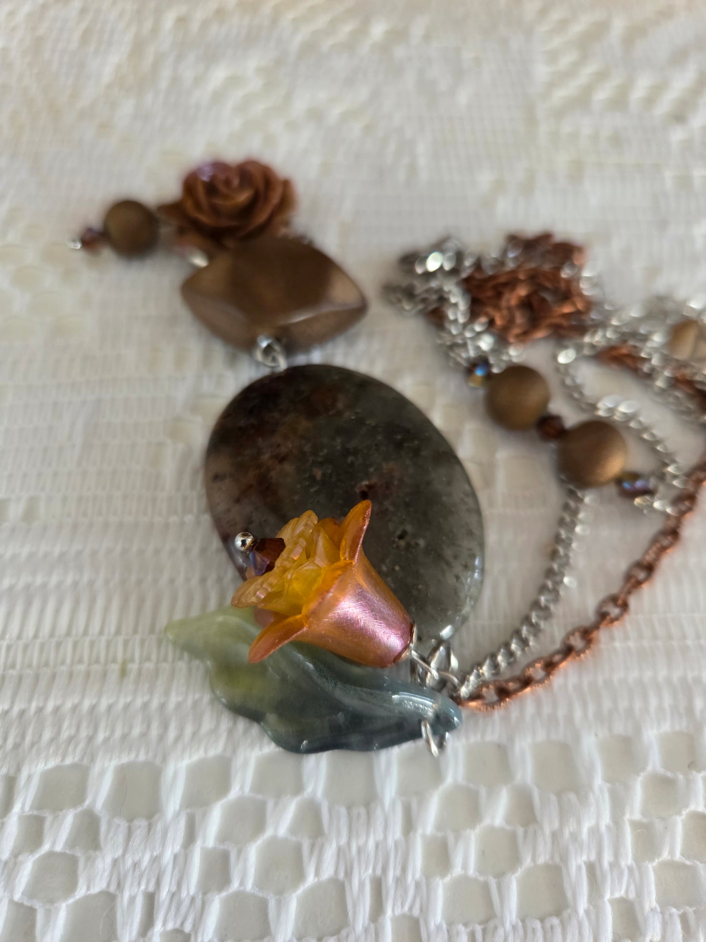 Collier Pénélope café