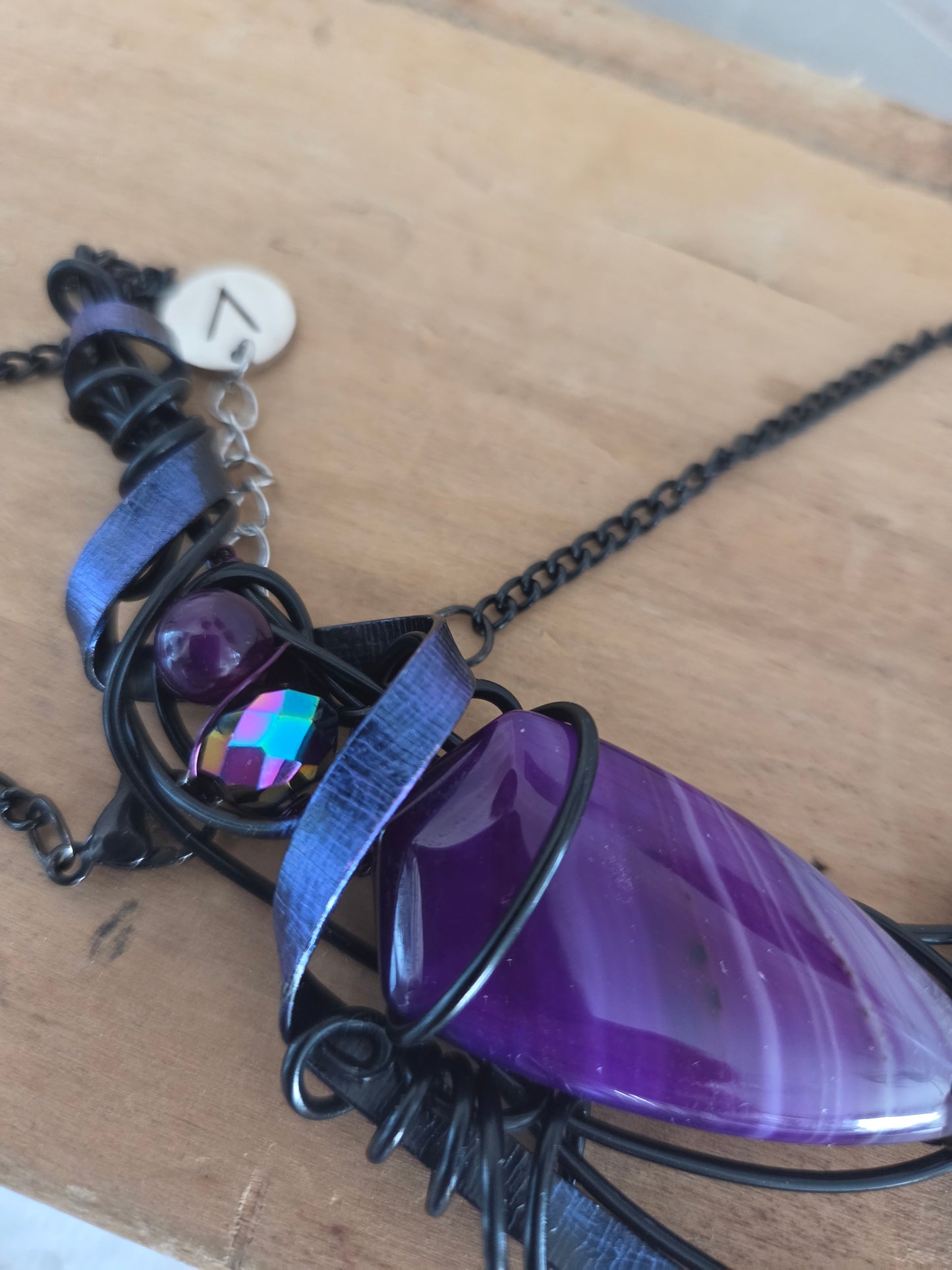 Collier Crazy Purple