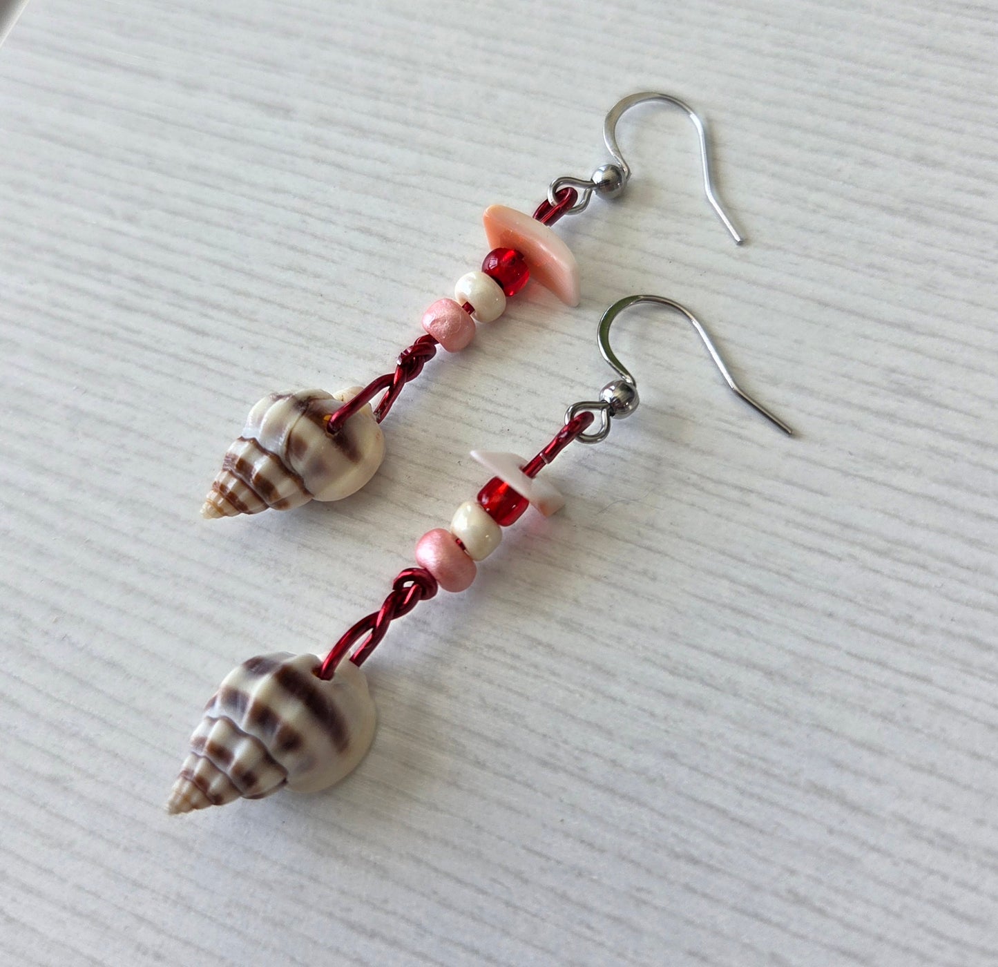 Boucles d'oreilles Coquillage