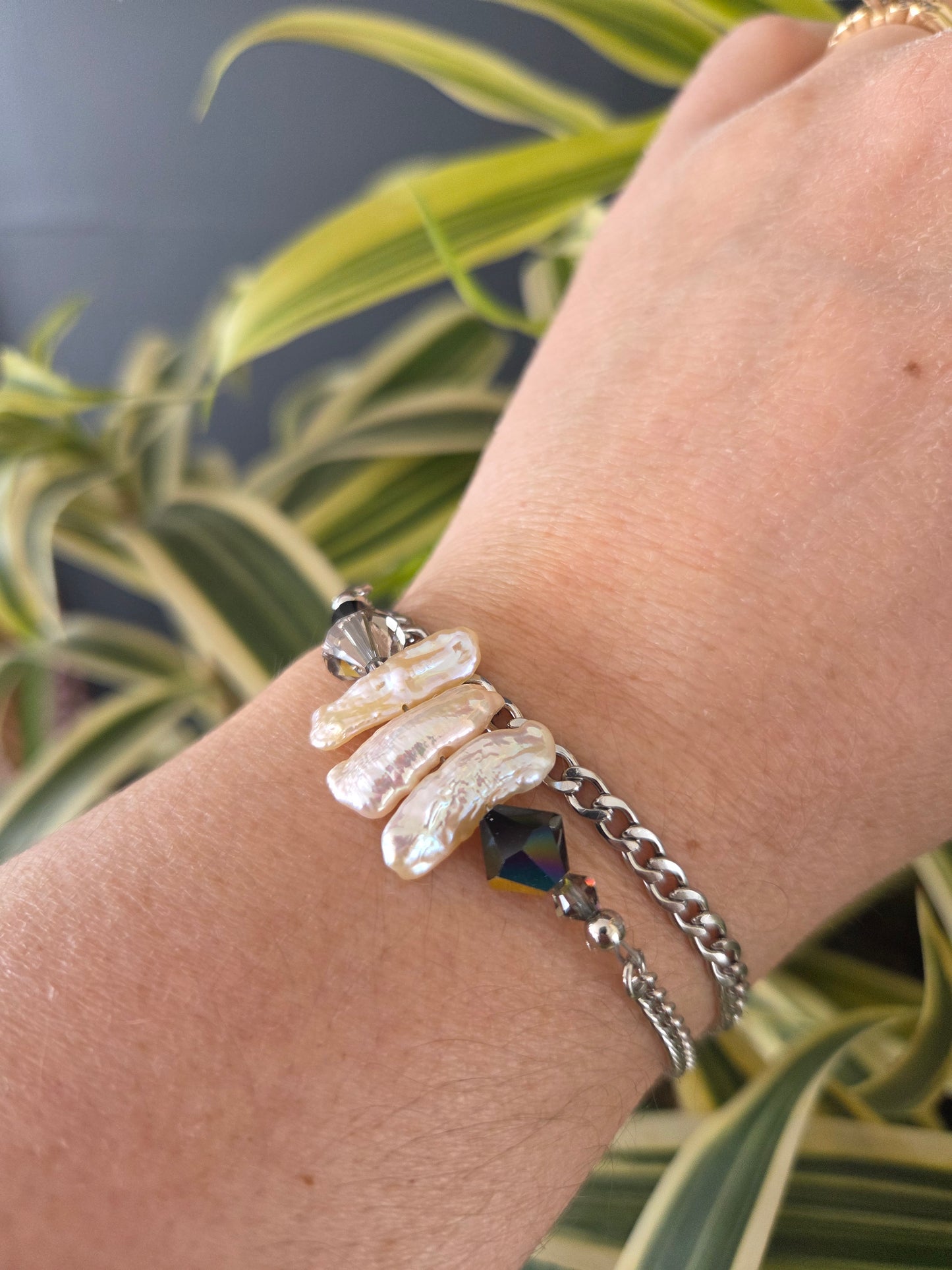 Bracelet Crystal d'écume