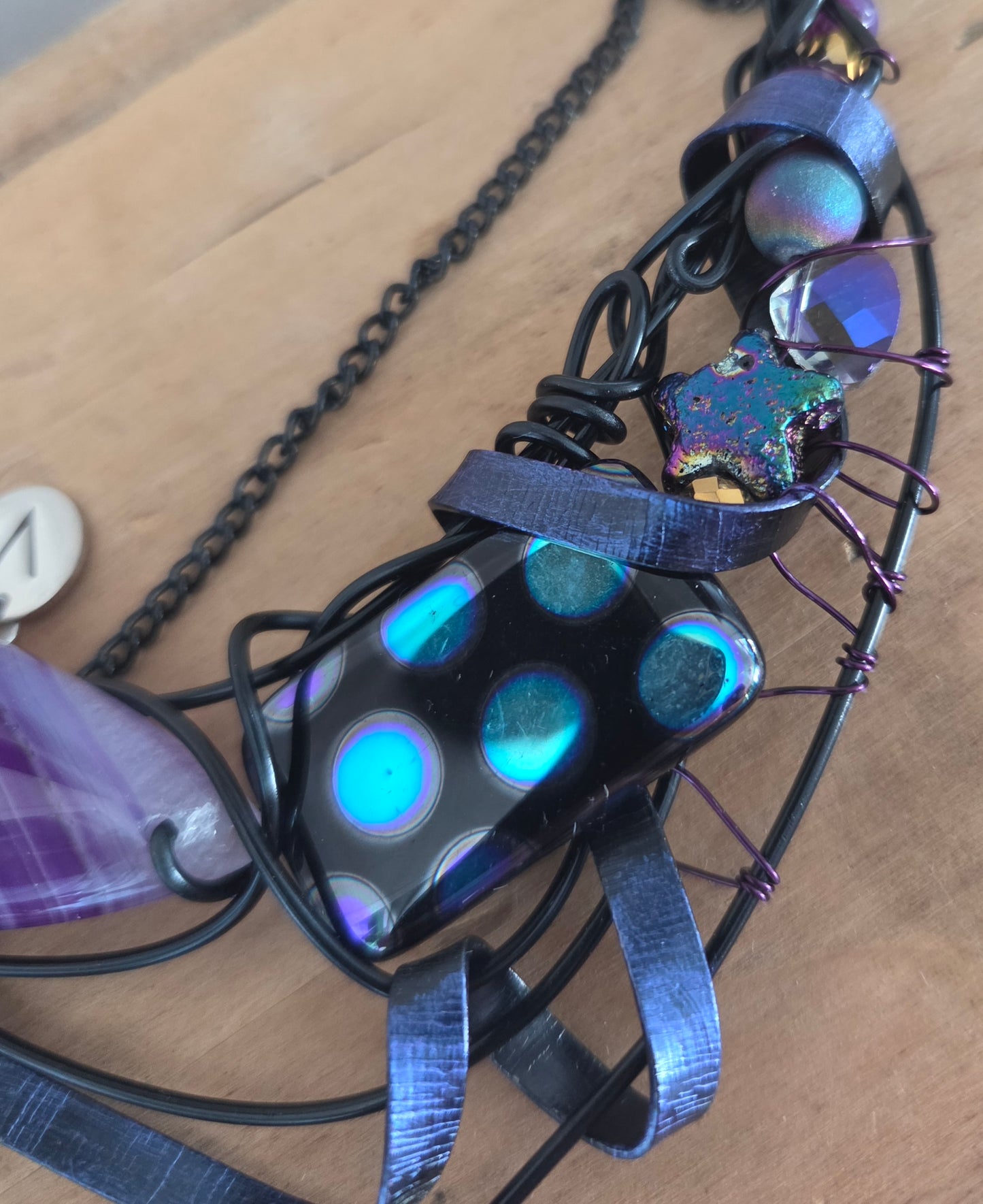 Collier Crazy Purple