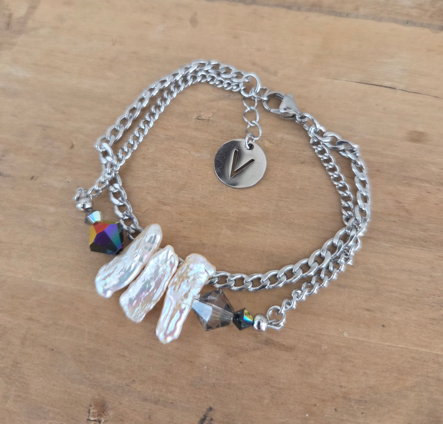 Bracelet Crystal d'écume