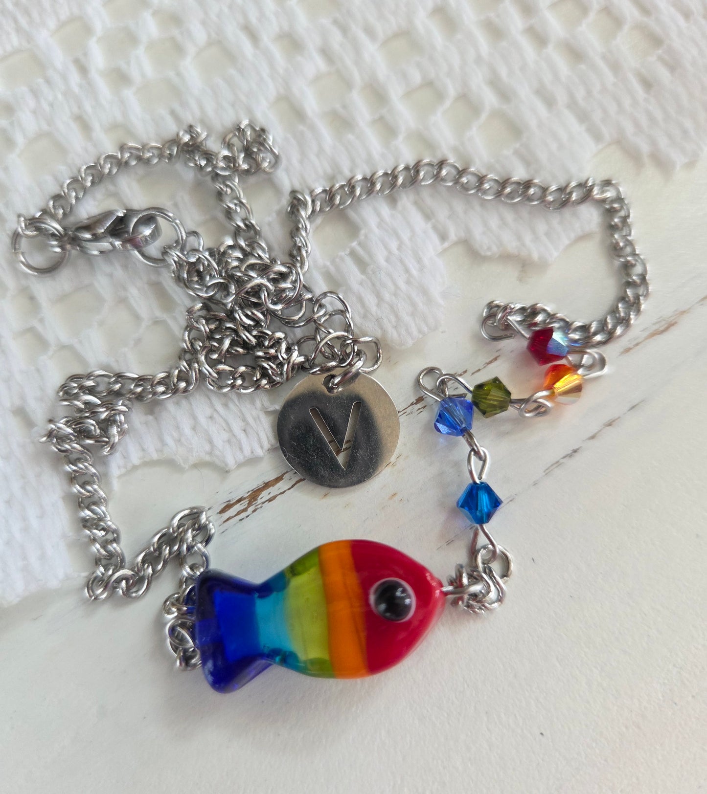 Collier Poisson Arc-en-ciel