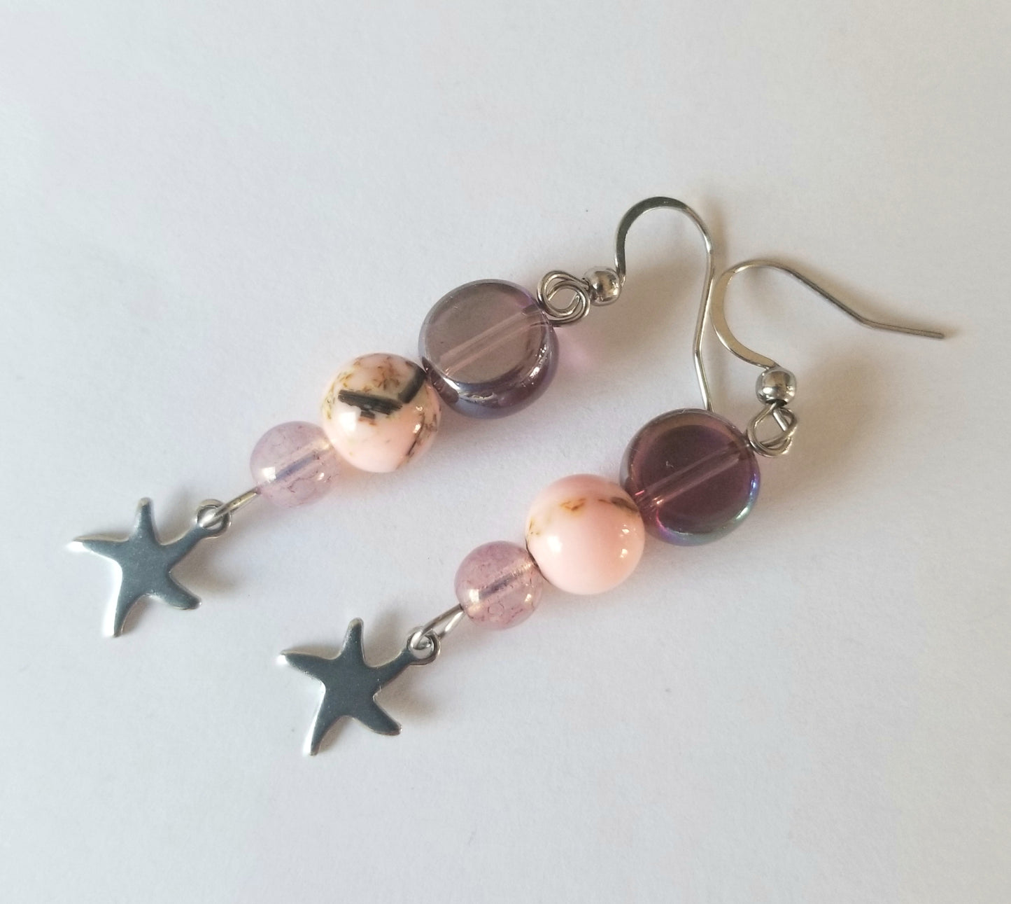 Boucles d'oreilles assorties