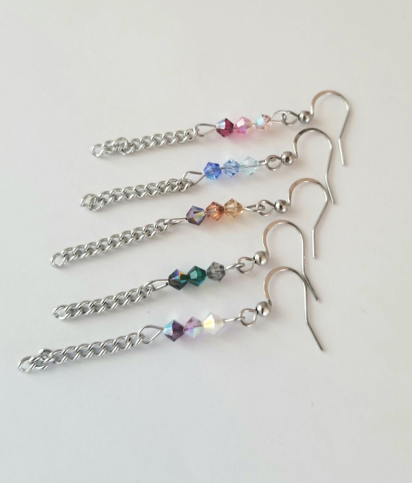 Boucles d'oreilles cristaux Swarovski