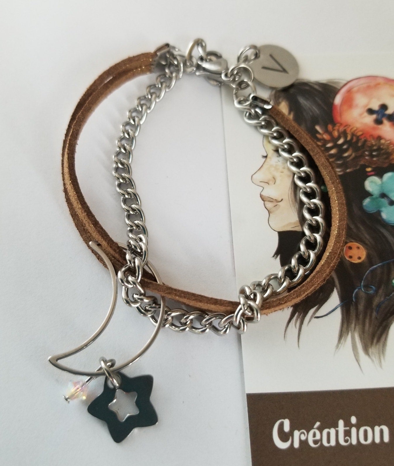 Bracelet Phases de lune