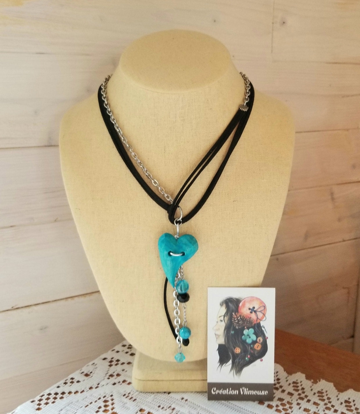 Collier Co-Coeur 2 en 1