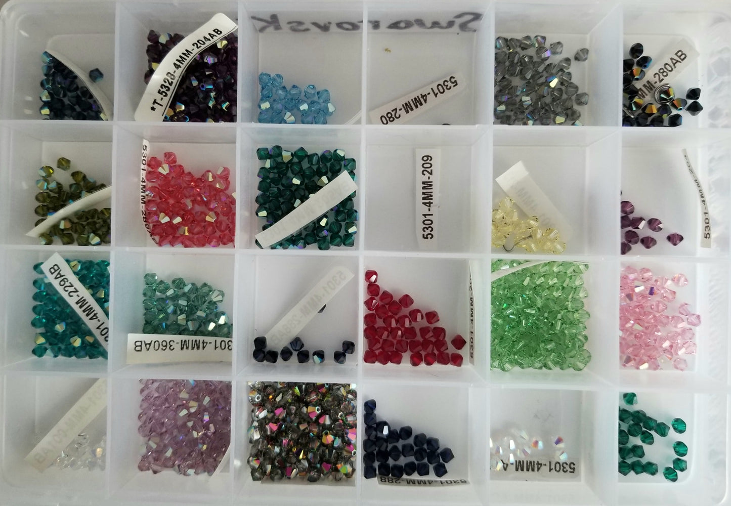 Boucles d'oreilles cristaux Swarovski