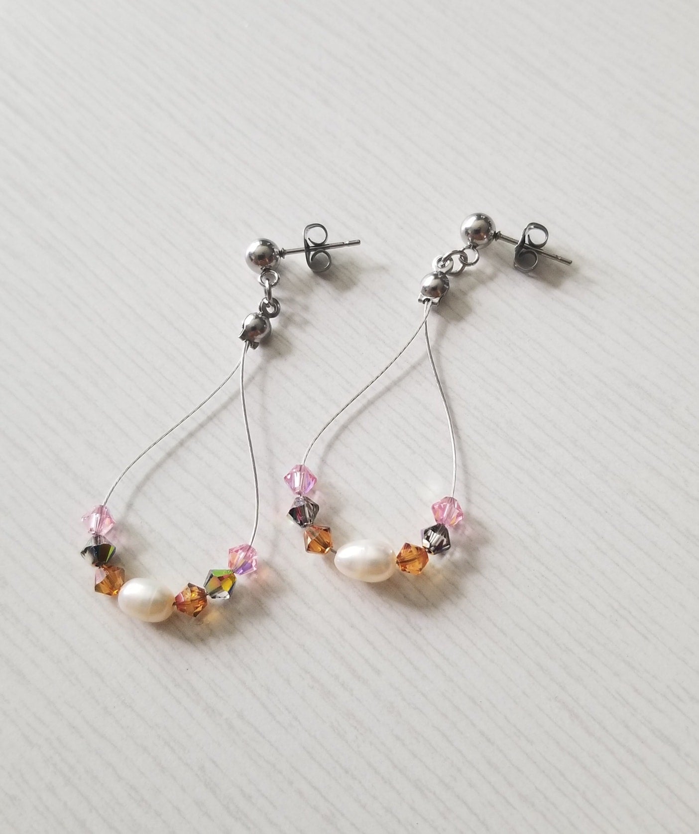 Boucles d'oreilles Nymphe