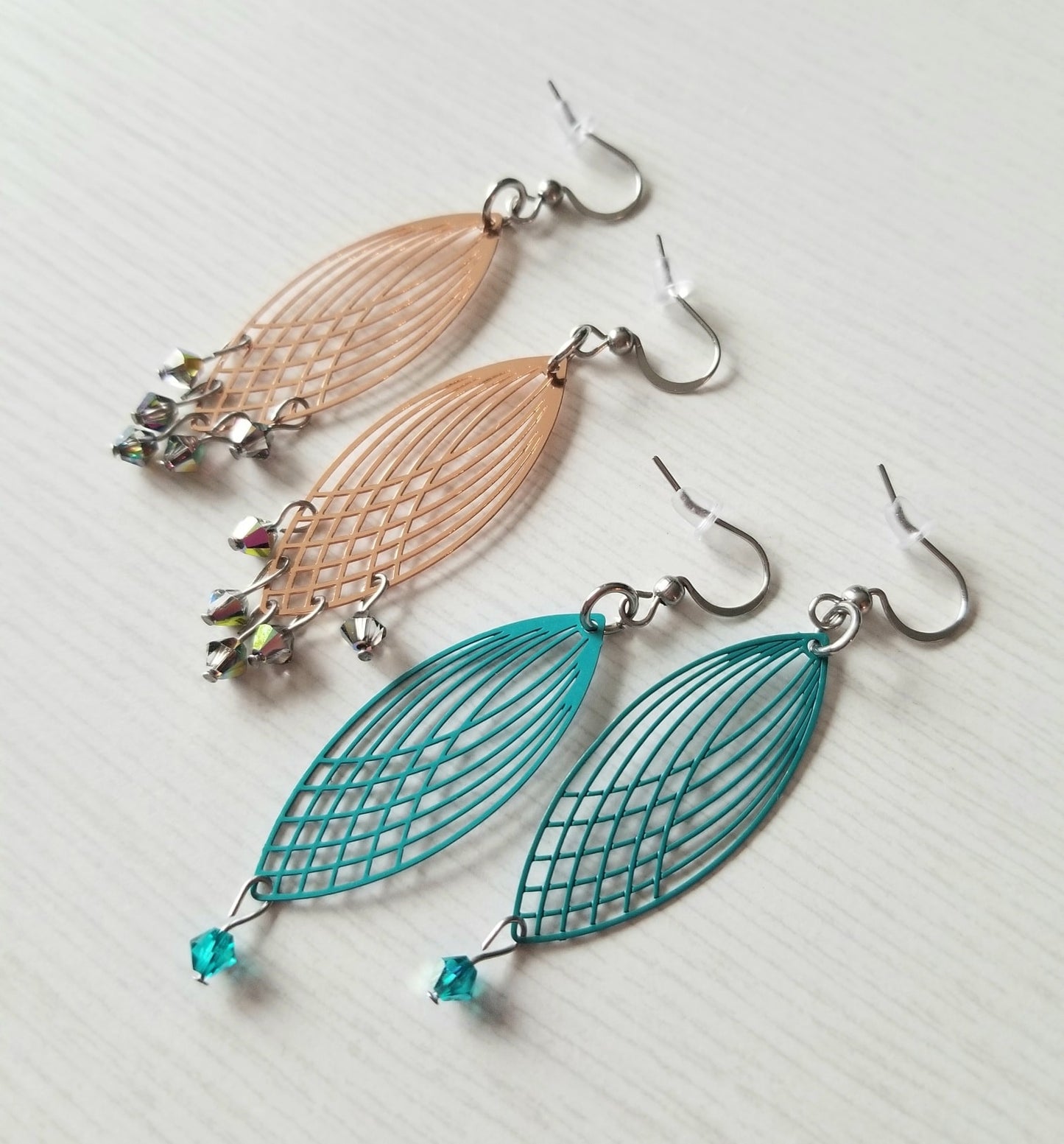 Boucles d'oreilles Spyrograph